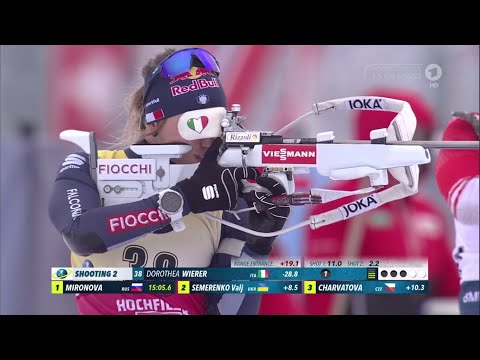 Biathlon WC Hochfilzen 13.12.2019 - Women's 7.5 km Sprint (German)