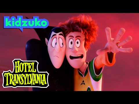 💻 Drac and DJ Jonathan Battle the Kraken! 🦑 | Hotel Transylvania 3 | Best Bits! | @Kidzuko