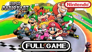 Super Mario Kart 1992 | SNES Longplay | Classic Retro Gameplay | No Commentary