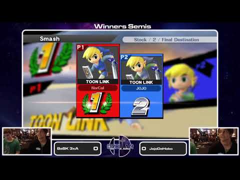 BaSK | 3xA (Toon Link) vs JoJoDaHoBo (Toon Link) - Orbitar 34 - Losers Round 5
