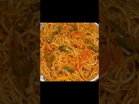 Jain Chowmein Recipe- No Onion No Garlic Street Style #shorts