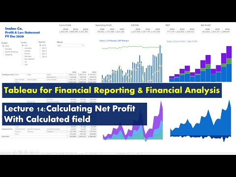 Tableau for Financial Reporting Financial Analysis Course Introduction