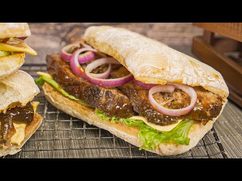 How to Make EASY BBQ BEEF BRISKET SANDWICH Recipe | Recipes.net - YouTube