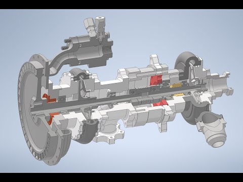 Metal 3D printed centrifugal pump water flow test