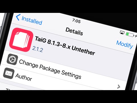 Substrate UPDATE Get Tweaks Working On iOS 8.3 Jailbreak - TaiG 8.1.3-8.x Untether
