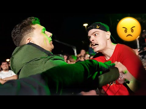 RHYMES THAT ALMOST ENDED IN A FIGHT 👊🏼 😠