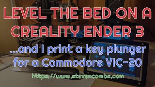 Level a Creality Ender 3 Print Bed With a Piece of Paper