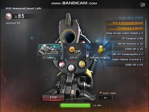 CFPH: Spinning Armoured Beast VIP Package 150 SPIN !!