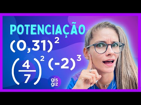 POTENCIAÇÃO COM NÚMEROS NATURAIS Prof Gis