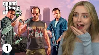 FIRST TIME Playing GTA V And It's HILARIOUS (Pt 1)