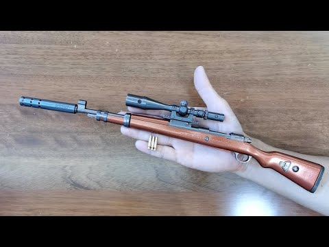 Mini 98k Toy Gun with Bullets Unboxing 2022