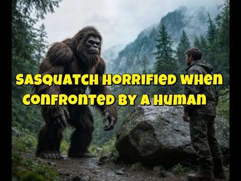 Terrified Bigfoot after Discovering Hunter was Human