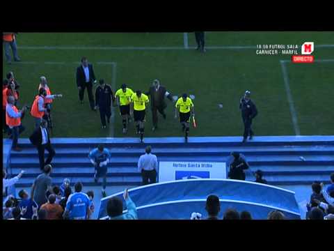 Final del partido Recreativo - Rayo Vallecano 110319