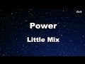 Power - Little Mix Karaoke 【With Guide Melody】 Instrumental