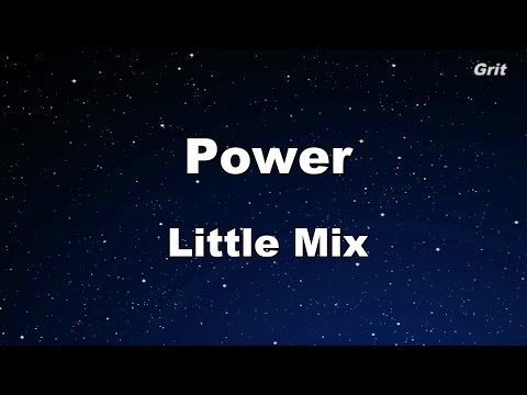 Power - Little Mix Karaoke 【With Guide Melody】 Instrumental