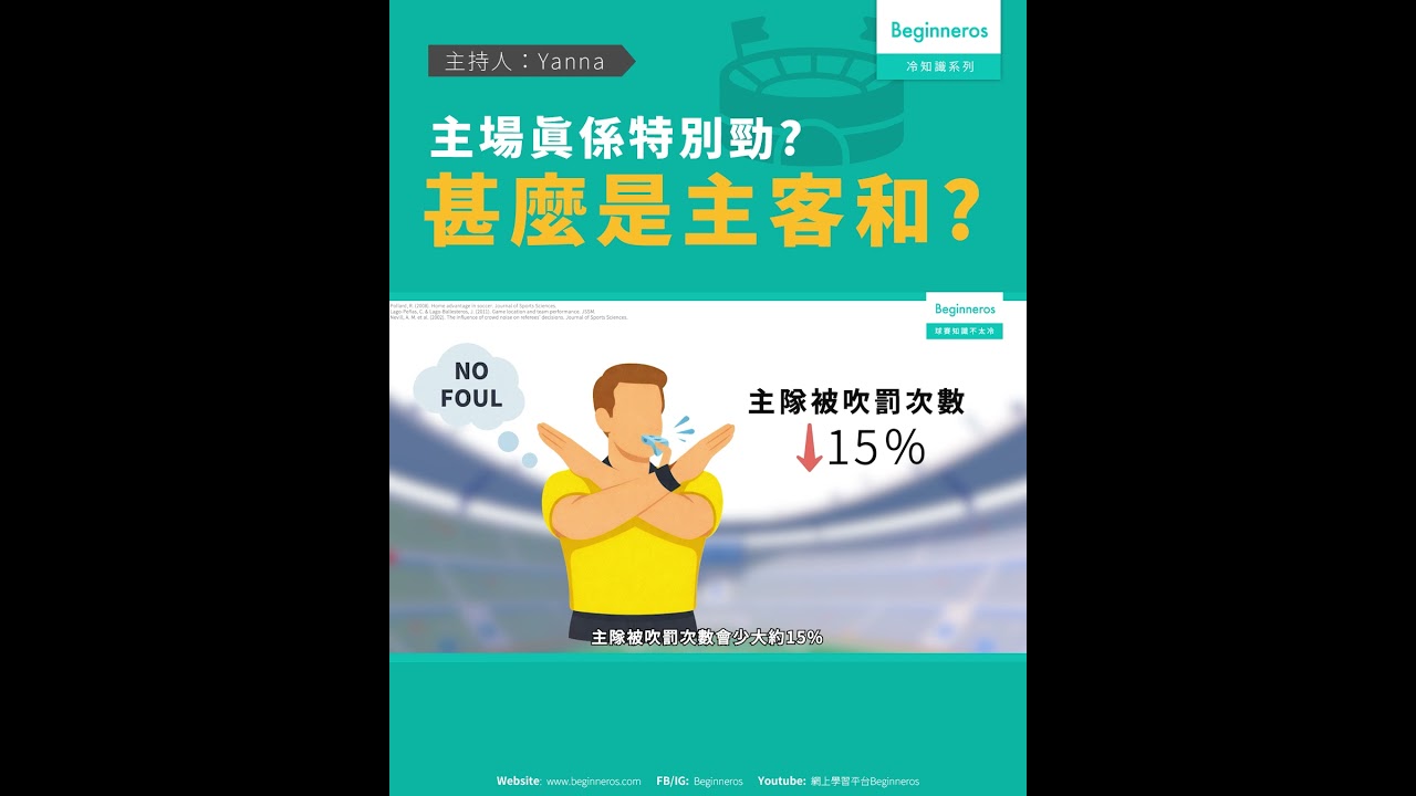 【主客和與半場主客和｜足球場上的「第十二人」】