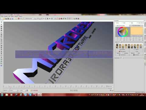 TUTO Comment faire une intro simple et rapide sur Aurora 3D N°3