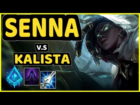 HOLYPHOENIX (SENNA) vs KALISTA - BOTTOM ADC GAMEPLAY - EUW Ranked GRANDMASTER