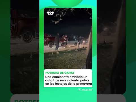 VIOLENCIA EN POTRERO DE GARAY EN EL DIA DE LA PRIMAVERA