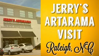 Visit to Jerry’s Artarama | Art Supply Store | Raleigh, NC