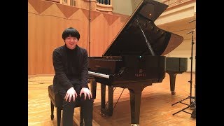 藤田真央メッセージ動画@アクトシティ浜松2018.01.29