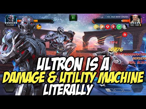 Ultron Is A Damage & Utility Machine Now! | Marvel Contest Of Champions