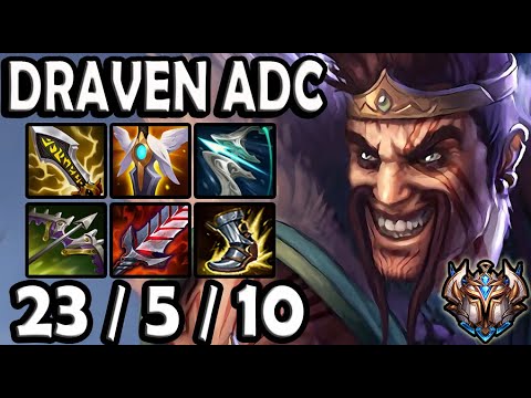 Draven ADC vs Kaisa [ Quadrakill ] Korea Challenger Patch 10.25 ✅