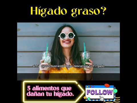 5 alimentos que dañan tu hígado