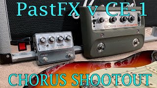 Video thumbnail for PastFX Chorus Ensemble Deluxe vs Vintage Boss CE-1 by Big Riffs & Rigs