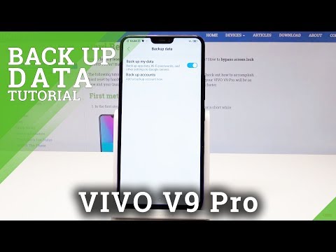 Google Backup in VIVO V9 Pro - How to Add Backup Account