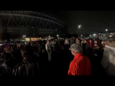 雨の予選・日本初ストリート盆踊りコンテスト【BON DANCE】審査員BOOGALOO KITE