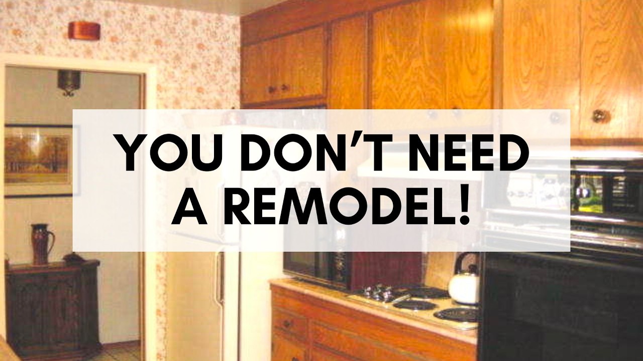 How to Update a Dated Home Without Remodeling