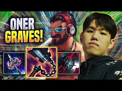 ONER IS SO CLEAN WITH GRAVES! - T1 Oner Plays Graves JUNGLE vs Talon! | Preseason 2023
