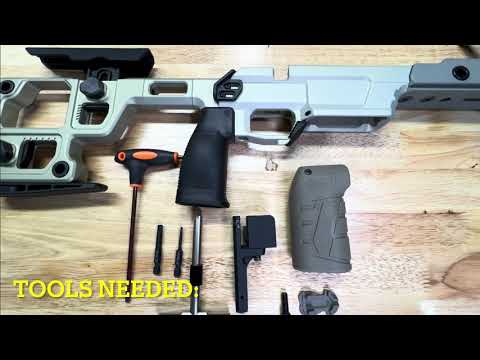 MDT Elite Grip Install