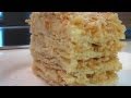 Слоеное пирожное с кремом видео рецепт.Книга о вкусной и здоровой пище 