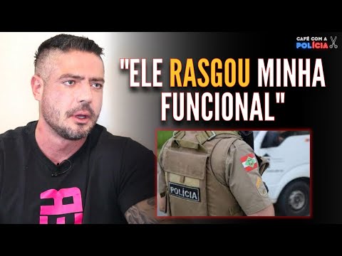 DELEGADO CONTA TRETA COM POLICIAL MILITAR