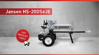 Jansen HS-20DS63K, Spalinowa + Elektryc log splitter for sale - Image 4 | Agronetto US Jansen HS-20DS63K, Spalinowa + Elektryc log splitter | Image 4 - Agronetto