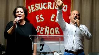 3 .  RAMON DIAZ  Y SULAMITA EN LA IGLESIA DE OLIVA