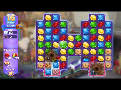 Wonka's World of Candy Level 903 NO BOOSTERS - A S GAMING ✔