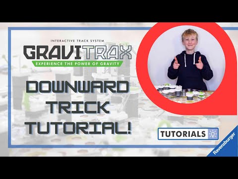 Build Marble Run | Downward Trick Tutorial | Launch More Marbles | GraviTrax Track System Game