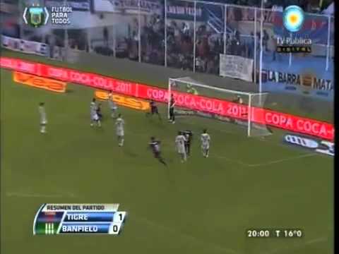 Mariano Echeverría - Tigre vs Banfield - Apertura 2011
