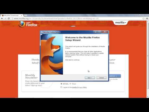 How to set Firefox Homepage