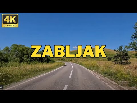 Explore the Untamed Beauty of Zabljak, Montenegro | Scenic Drive Through Majestic Landscapes | 4K