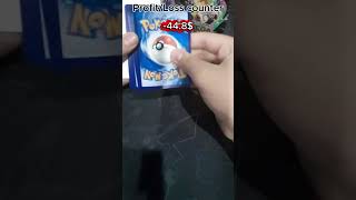 Profit/loss chalenge day 75 #packopenning #pokemon #pokemoncards #pokemontcg #cards