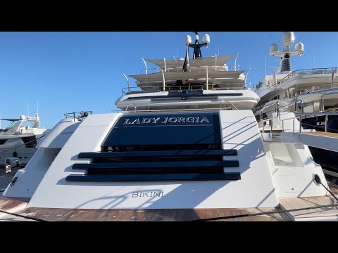 CRN 74m LADY JORGIA Yacht ( ex. ODYSSEY II ) for Charter - LUXURY SUPERYACHT - @archiesvlogmc