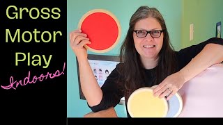 TODDLER GROSS MOTOR PLAY - Small Space Ideas for Indoor Toddler Play (tested by my students!)