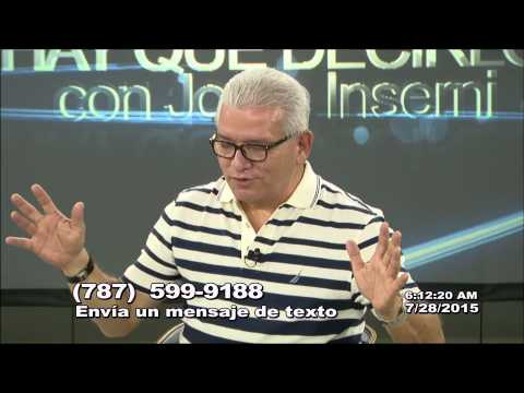 Hay Que Decirlo 07-28-15 (01) - Testimonio de cambio de estilo de vida