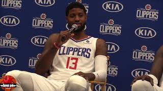 Paul George Says The Clippers Defense Is Gonna Scare The Rest Of The League.