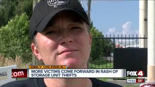 More victims in Cube Smart storage unit break-ins in Cape Coral