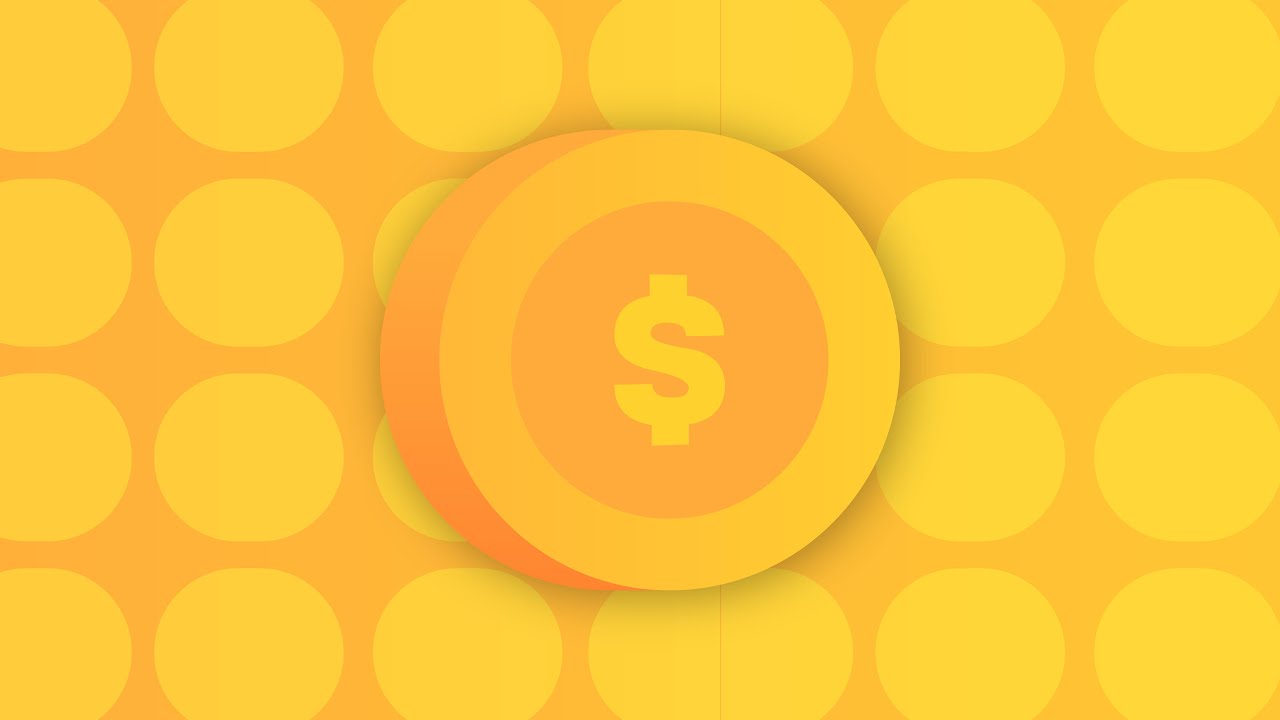 Coin Vector - Timelapse | Adobe Illustrator